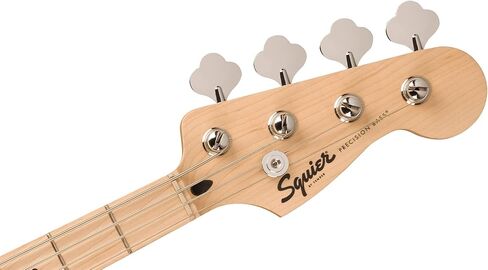 Fender Squier Sonic Precision Bass Guitar - حزمة ألوان Sunburst مع رومبل 15 مضخم صوت ، كابل ، موالف ، حزام ، و Austin Bazaar التعليمي DVD in Saudi Arabia