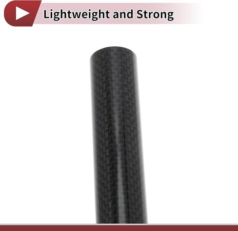 1 Pc Children Bike Chair Parts Cycling Bike Seat Posts Durable Bike Saddle Post Seat Tube 22.2x350mm Gloss Black Carbon Fiber in Saudi Arabia