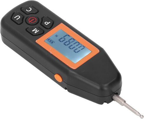 Digital Tension Meter 10N with LCD Display, Push Pull Meter with N LB Kg Oz Units, Portable Force Meter for Lab Industrial Measurement Tasks in Saudi Arabia