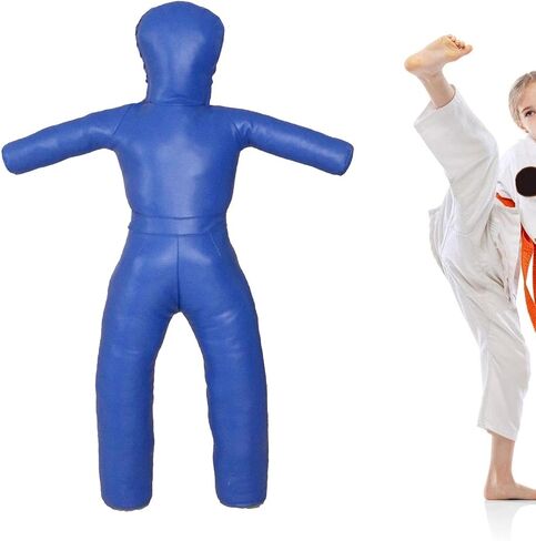 Generic Kids Grappling Dummy Children Judo Jiu Punching Bag 120cm Unfilled Tear Resistant for Taekwondo Karate Judo Muay Thai in Saudi Arabia