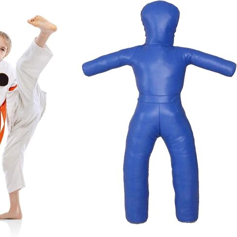 Generic Kids Grappling Dummy Children Judo Jiu Punching Bag 120cm Unfilled Tear Resistant for Taekwondo Karate Judo Muay Thai in Saudi Arabia