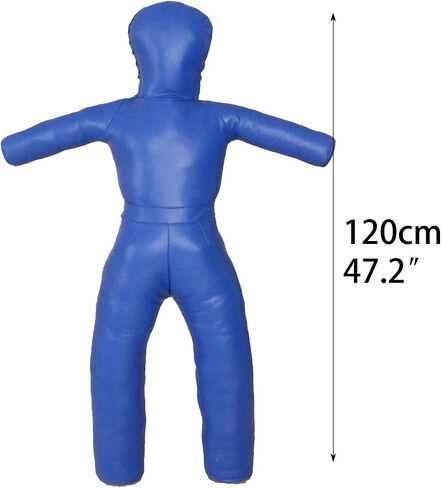 Generic Kids Grappling Dummy Children Judo Jiu Punching Bag 120cm Unfilled Tear Resistant for Taekwondo Karate Judo Muay Thai in Saudi Arabia