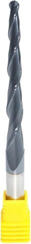 HRC55 Carbide الصلبة D8*R2*60*100L Tialn مطحنة أنف الكرة المغلفة ، قاطع طحن مخروط ، بتات خشبية كروية (5pcs) in Saudi Arabia