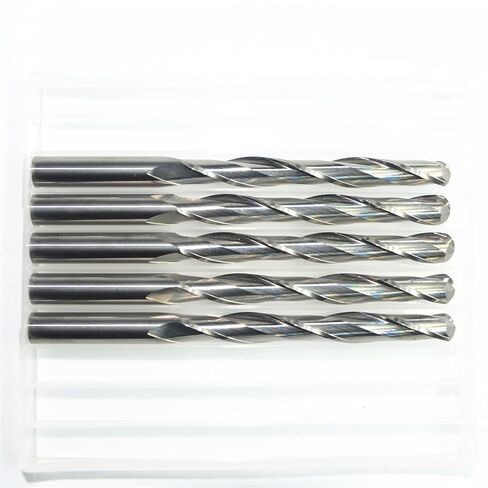 6mm*62mm,5pcs, 2 Flutes Ball Head End Mill,CNC milling Cutter,Solid Carbide Woodworking Relief Bit,Wood Cutter in Kuwait