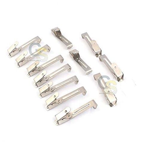 G.S 12 PCS of DENTAL X-RAY FILM HANGER 1 SINGLE CLIP for PERIAPICAL XRAY HOLDER STAINLESS STEEL BEST QUALITY in Saudi Arabia