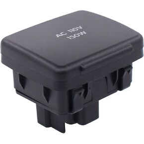 ApplianPar Center Console Rear Power Outlet Socket Plug for Ford F150 F250 F350 F450 F550 Explorer Expedition