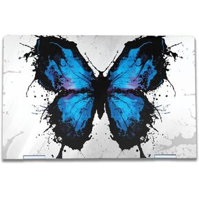 Laptop Skin Compatible with HP Envy x360 15.6" (2023) - Butterfly Splash - Premium 3M Vinyl Protective Wrap Decal Cover - Easy to Apply | Crafted in The USA by MightySkins