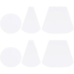 44pcs English Paper Piecing Small Flower Shapes Paper Quilting Templates Patchwork English Paper Piecing Supplies for Quilting Sewing DIY Craft