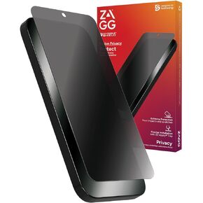 ZAGG InvisibleShield Fusion Privacy Anti-Glare Samsung Galaxy S24 Ultra Screen Protector - Hybrid Polymer, 2-Way Privacy Filter, Matte Finish, Scratch Resistant, Eco-Friendly