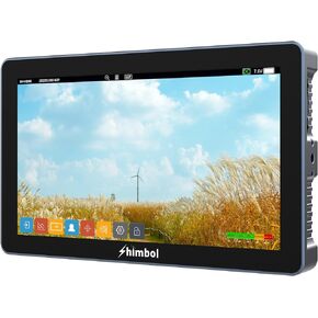 M7 7" 2000nits DCI-P3 IPS Touchscreen On-Camera Field Monitor 4k HDR HDMI SDI Aluminum Shell with 3D LUT, False Color, Waveform, Focus Peaking (Exclude Battery)