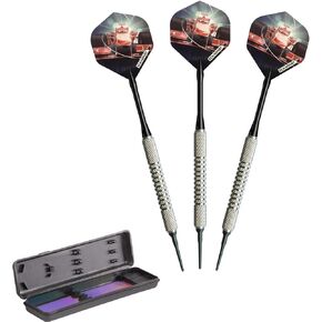 Elkadart Turbo Soft Tip Darts with Storage/Travel Case