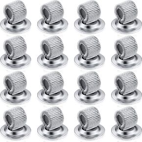 Outus Pen Holder Clips Manganese Steel Pen Holder Self Adhesive Pencil Organizer with Adjustable Spring Loop for Refrigerator Whiteboard Erase Board and Bulletin Board Map(16)