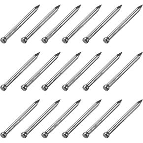 Finishing Nails (2x28mm) 100pcs, Carbon Steel Hardware Nails - for Woodworking Baseboard