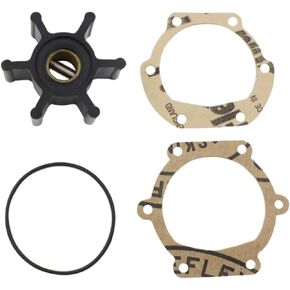 6530001 Water Pump Flexible Rubber Impeller Replaces Impeller Jabscco 18653-0001 Yanmar 128990-42200 Sierra 18-45713 Johnson 09-810B-1