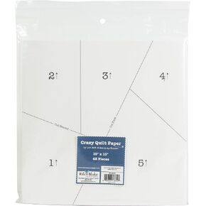 Bee in my Bonnet Quilt Paper 10X10, White