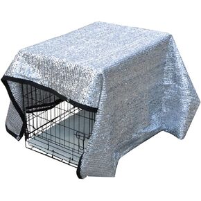 Cool Runners Aluminet 70% Heat Reflective Shade Panel/Cloth/Sail/Cover 6.5' x 6',Silver