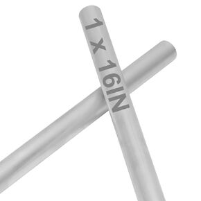 2" 6061 T651 Solid Aluminum Round Rod 16" Long 2.0Inch(51MM) Diameter Solid T651 Extruded Lathe Bar Stock, Round Aluminum Bars for Industrial, DIY Craft (+/-0.05")