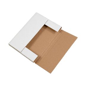 AVIDITI Shipping Boxes Flat 12.125"L x 9.125"W x 1"H, 50-Pack | Corrugated Cardboard Box for Packing, Shipping and Storage