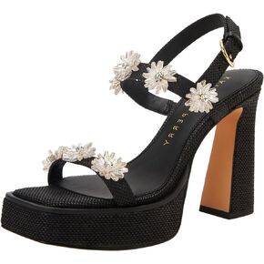 Katy Perry Women's The Steady Flower Sandal Heeled