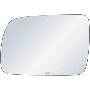exactafit 8107PL Driver Side Mirror Glass Left Replacement Compatible With 1996-1998 Jeep Grand Cherokee