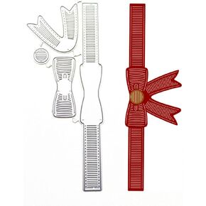 Bow Tie Cutting Dies, Metal Stencils, Metal Cutting Dies for Card Making, Embossing Tool, Scrapbooking, DIY Craft, Album, Paper Card Decor