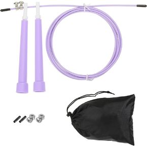 PATIKIL Speed Jump Rope, Adjustable Speed Skipping Rope Tangle-Free Fast Jump Rope with Storage Bag & Spare Parts