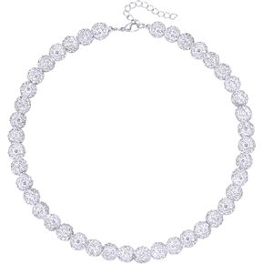 Baseball Bling Necklace Ice Collection Necklace Rhinestone Ball Necklace for Women Men