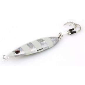 Shimano Inc. BTFLY Flat-Fall 100G Zebra Glow