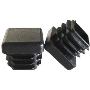 (10 Pack) - 3/4 Inch Square Tubing for Plastic Plug Cap Cover Tube Durable Chair Glide Insert Finishing Plugs