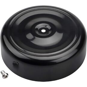 Chrome 7" Round Air Cleaner Cover Plain For Harley Touring Electra Glide Road King Softail Dyna