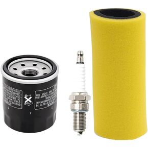 Road Passion Air Filter 5UG-E4451-00 FS-923 Oil Filter 5GH134400000 5GH134401000 Spark Plug Tune Up Kit Replacement for Yamaha Rhino 660 YXR660 2004-2006/ Rhino 450 YXR450 2006-2009