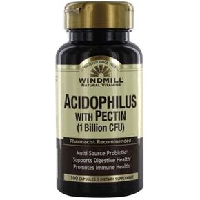 Windmill Acidophilus with Pectin Capsules, 100.0 Count