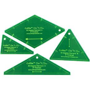 مجموعة قوالب ماسية بلمسة نهائية 60 درجة من CutRite Sit'N Sew مقاس 22.86 سم in Kuwait