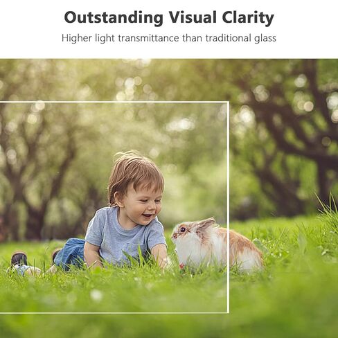 Tatub 2 Pack 1/8" Thick 16"x20" Clear Plexiglass Sheet, 3mm Acrylic Sheets for DIY Craft Projects, Cut to Size Acrylic Glass Sheets Signs, Plexi Glass Panel Acrylic Board for Laser Cutting in Kuwait