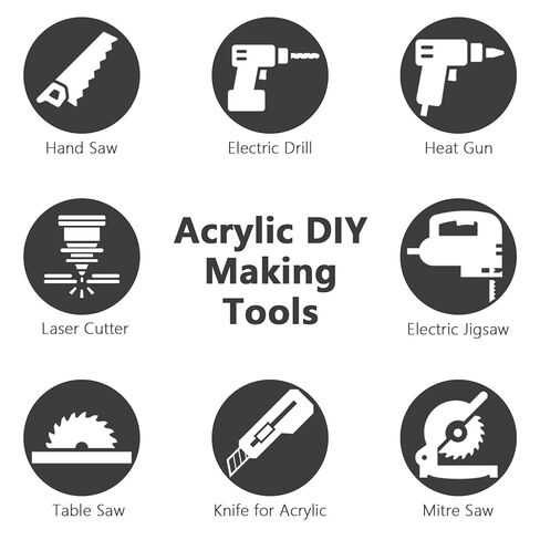 Tatub 2 Pack 1/8" Thick 16"x20" Clear Plexiglass Sheet, 3mm Acrylic Sheets for DIY Craft Projects, Cut to Size Acrylic Glass Sheets Signs, Plexi Glass Panel Acrylic Board for Laser Cutting in Kuwait