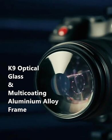 Camera Vortex Effect Filter, 67MM Prism Film Special Effects Glass Lens Photography Accessories for DSLR Cinematice Video and Photo, Filter Pouch Included in Saudi Arabia