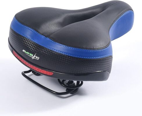 مقعد دراجة EBIKELING مزدوج ممتص للصدمات، ناعم ومريح، وسادة مقعد دراجة مبطنة للرجال والنساء - سرج دراجة مناسب عالميًا من إسفنج الذاكرة لممارسة الدراجات الجبلية في الهواء الطلق in Saudi Arabia