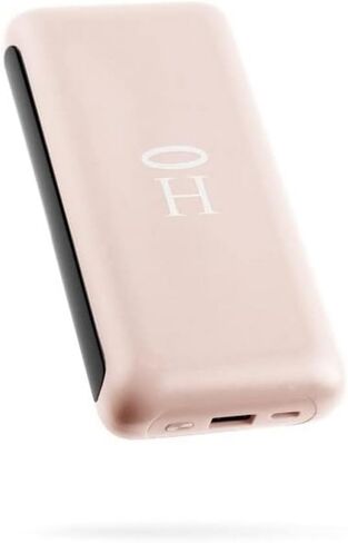 شاحن الهاتف الخليوي المحمول بجيب الطاقة من HALO RapidPack، USB-C، USB-A لهواتف iPhone وSamsung Galaxy والمزيد، أسود/10K مللي أمبير في الساعة in Saudi Arabia