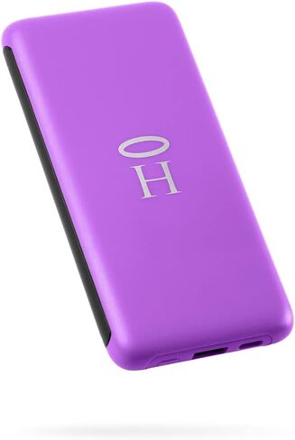 شاحن الهاتف الخليوي المحمول بجيب الطاقة من HALO RapidPack، USB-C، USB-A لهواتف iPhone وSamsung Galaxy والمزيد، أسود/10K مللي أمبير في الساعة in Saudi Arabia