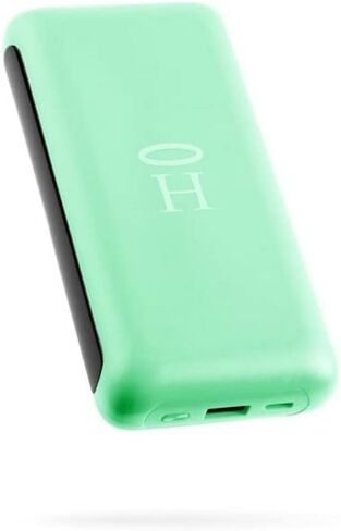 شاحن الهاتف الخليوي المحمول بجيب الطاقة من HALO RapidPack، USB-C، USB-A لهواتف iPhone وSamsung Galaxy والمزيد، أسود/10K مللي أمبير في الساعة in Saudi Arabia