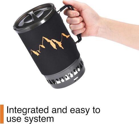 Grippi Backpacking Stove - Lightweight and Portable Camping Cooking Stove for Outdoo, Travel, Barbeque, Hiking and Camp Adventures - Used with propane, butane, and alcohol in Kuwait