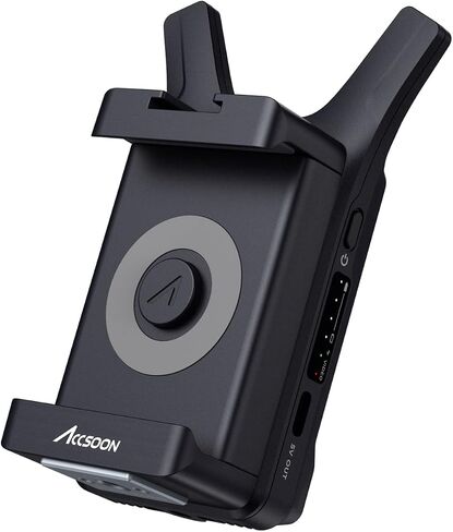 Accsoon CineView Nano Wireless Video Transmission System, 500ft Range, 0.06s Latency, 1080P/60 HD Video, 4 Devices Monitoring, 2-Way Power Supply,Compatible with DSLR, RS2/RS3/RS3 Pro in Saudi Arabia