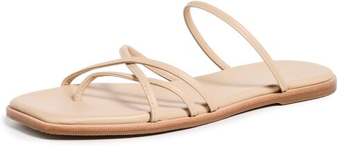 شبشب نسائي من KAANAS ذو مقدمة مربعة بأشرطة in Kuwait