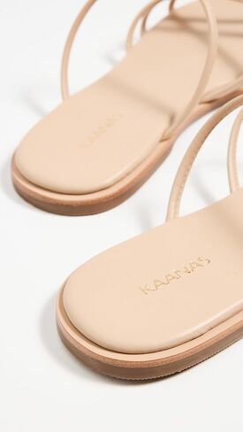 شبشب نسائي من KAANAS ذو مقدمة مربعة بأشرطة in Kuwait