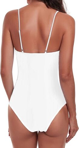 قطعة واحدة ملابس السباحة للنساء التحكم في البطن رفع 1 قطعة لباس سباحة Ruched ملابس السباحة الأشرطة قابل للتعديل Monokini in Kuwait