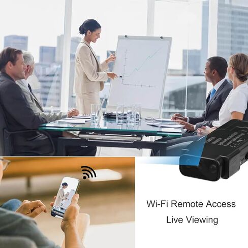 كاميرا خفية صغيرة | كاميرا تجسس عالية الدقة | الوصول إلى شبكة Wi-Fi عن بعد | كشف الحركة | رؤية ليلية | كاميرا منزلية سرية | فكرة لمراقبة أمن الطفل والمربية والمكتب المنزلي in Kuwait