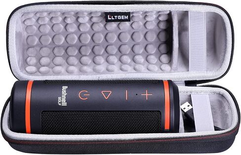 حافظة LTGEM EVA صلبة لمكبر صوت Bushnell Golf Wingman GPS - حقيبة واقية للتخزين (أسود) in Saudi Arabia