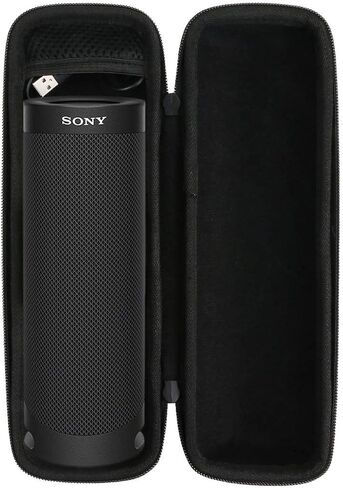 Aenllosi Hard Carrying Case Replacement for Sony SRS-XB23 Extra BASS Wireless Speaker (Black) in Saudi Arabia