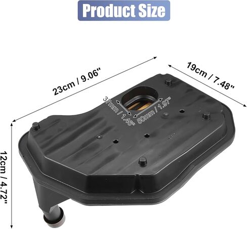 X AUTOHAUX 24208576 Transmission Filter Oil Pan Gasket Kit for GMC Sierra 1500 1999-2013 in Saudi Arabia