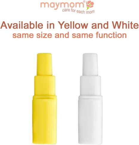 Maymom Flange Adapter Compatible with Spectra S1, Spectra S2, Compatible with Most Medela Breastshield and Bottles; Connects Between Maymom/Medela Breastshield and Spectra Backflow Protector in Saudi Arabia